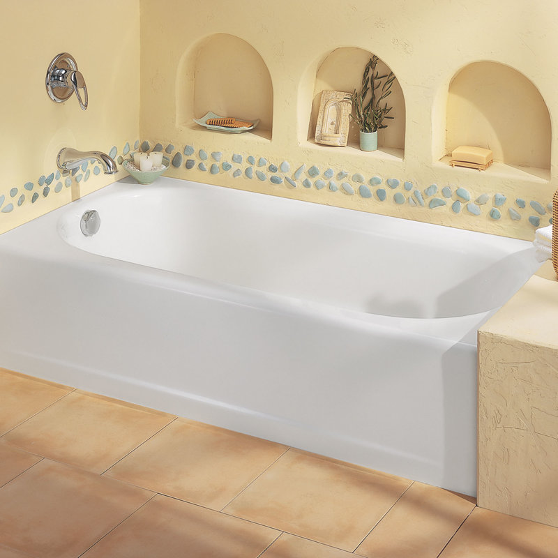 American Standard Princeton 60" x 30" Alcove Soaking Bathtub & Reviews